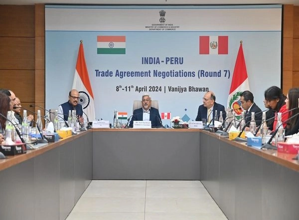Business News | Seventh Round of Trade Negotiations Between India, Peru Conclude