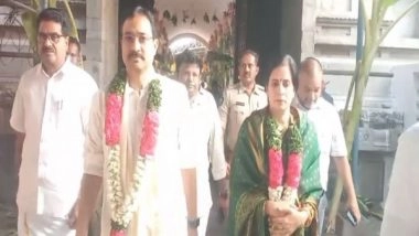 India News | Andhra Pradesh Election Commissioner Offers Prayers at Srikalahasteeshwara Temple