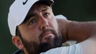 Sports News | Bogey-free Scheffler One Behind DeChambeau on Rain-hit Opening Day at Masters; Modest Starts for McIlroy, Woods