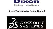 Business News | Dixon Technologies India Signs MoU with Dassault Systemes to Boost Global Manufacturing Efficiency