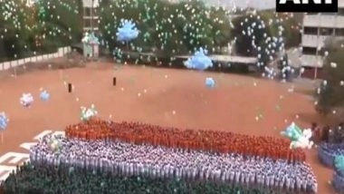 India News | TN: 5000 School Students in Trichy Fly Balloons to Promote Voter Awareness