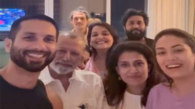 Entertainment News | Mira Rajput Shares Glimpse of Family Time with Shahid Kapoor, Pankaj Kapur, Supriya Pathak