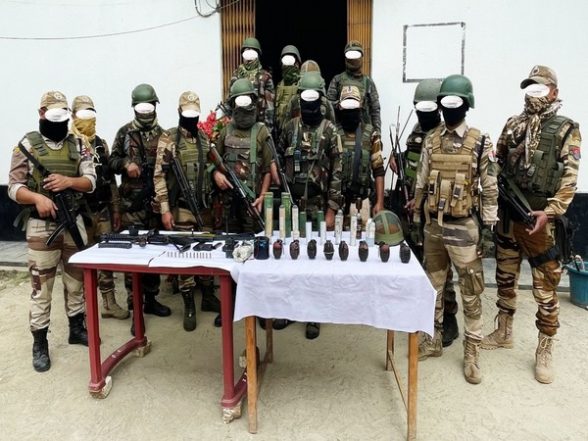 India News | Manipur: Assam Rifles Recover Weapons, Warlike Stores in Thoubal - Vimarsana News