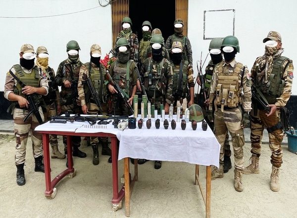 India News | Manipur: Assam Rifles Recover Weapons, Warlike Stores in Thoubal