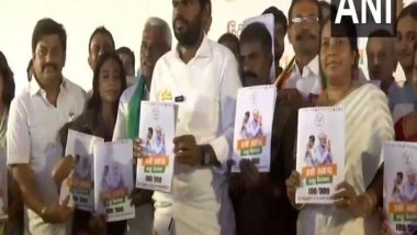 India News | Lok Sabha Polls: Tamil Nadu BJP Chief K Annamalai Releases Manifesto for Coimbatore Constituency