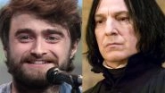 Entertainment News | Daniel Radcliffe Opens Up About Fear of Alan Rickman During Harry Potter Filming