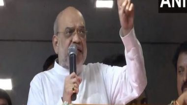 India News | LS Polls: Amit Shah Holds Roadshow in Tamil Nadu's Madurai