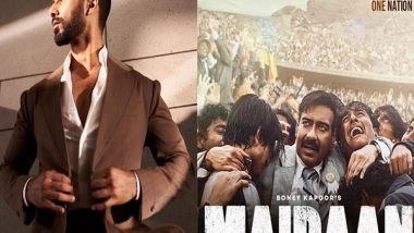 Entertainment News | Shahid Kapoor Praises Ajay Devgn's Maidaan; Says 'Good Films Deserve to Be Seen'