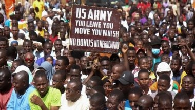World News | Hundreds March in Niger Demanding Withdrawal of US Troops