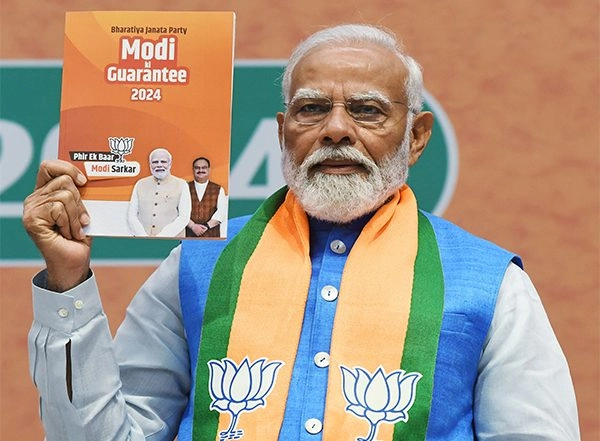 India News | Lok Sabha Elections: BJP 'Sankalp Patra' Promises Time-to-time Hike in MSP