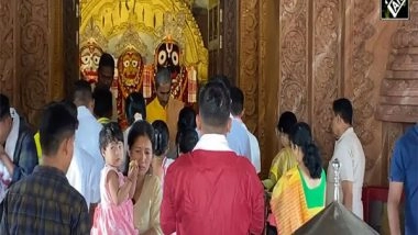 India News | Assam: People Offer Prayers at Temples on 'Bohag Bihu' in Dibrugarh