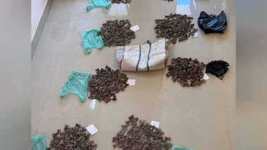 India News | DRI Seizes 781 Bengal Monitor Lizard Hemipenes, 19.6 Kg Soft Corals Near Nashik