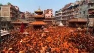 World News | Nepali Town Welcomes the New Year with Drum Beats, Dancing, Palanquins, Sindoor