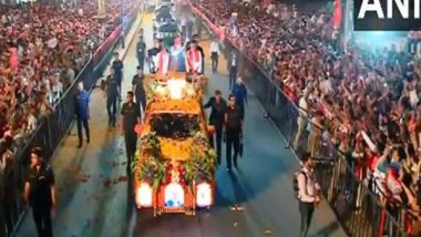 India News | PM Modi Holds Mega Roadshow in Karnataka's Mangaluru