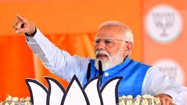 India News | Lok Sabha Elections: PM Modi to Address Rallies in Central and South Kerala Today