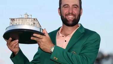 Sports News | Scottie Scheffler Wins Again, Taking Second Masters in Three Years, Bhatia is T-35 and Theegala T-45