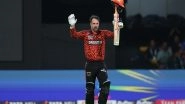Sports News | IPL 2024: Head's Explosive Ton Guides SRH to 287/3 Against RCB, Smash Highest Total in Tournament History
