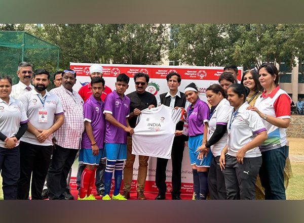 Sports News | Special Olympics Bharat Organises Grand Send-off Ceremony for Indian Contingent Ahead of Unified Football Tournament 2024 Dhaka