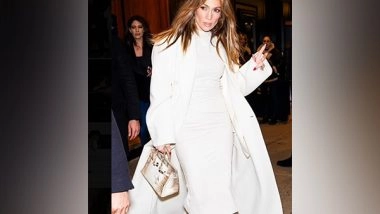 Entertainment News | Jennifer Lopez Stuns in White as She Catches Broadway Revival of 'Cabaret'