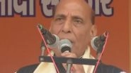India News | From Nehru to Rajiv Gandhi, Congress Failed to Eradicate Poverty, Says Rajnath Singh