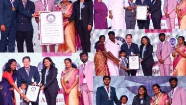 Business News | Elshaddai's Outstanding World Records Highlight Teamwork and Individual Triumphs