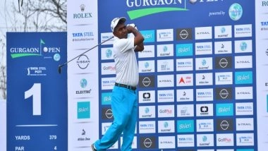 Sports News | Gurgaon Open 2024: Mani Ram Dominates Round One with a Scorching Nine-under 63