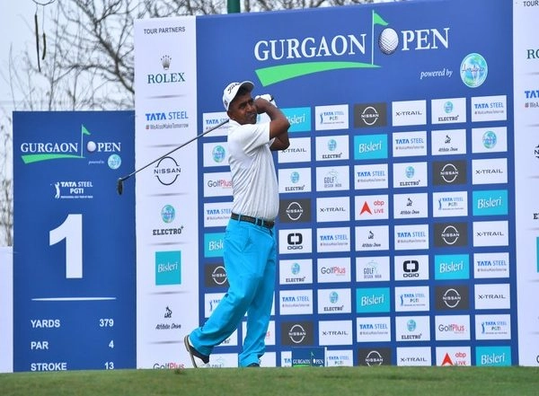 Sports News | Gurgaon Open 2024: Mani Ram Dominates Round One with a Scorching Nine-under 63
