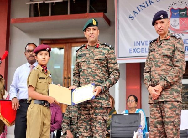 India News | Sainik School Punglwa Holds Investiture Ceremony for Academic Session 2023-24