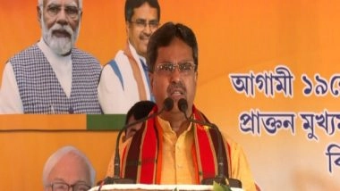 India News | People's Trust in PM Modi Assures Massive Victory for BJP in LS Polls, Says Tripura CM