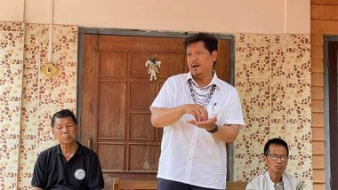 India News | Meghalaya CM Conrad Sangma Exudes Confidence in Winning Shillong and Tura LS Seats