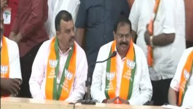 India News | Former Karnataka Congress MLA Akhanda Murthy Joins BJP