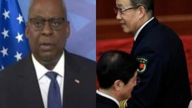 World News | US Defence Secretary Holds Talks with Chinese Counterpart, First Since 2022