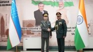 World News | India-Uzbekistan Defence Collaboration: General Manoj Pande Inaugurates State-of-the-art IT Lab