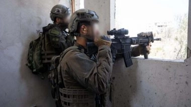 World News | Israeli Airstrikes Hit 40 Hamas Targets in Central Gaza