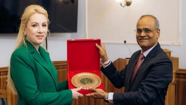 World News | Indian Envoy to Ukraine Visits Ivano-Frankivsk City, Meets Governor