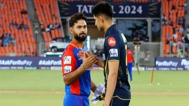 Sports News | IPL 2024: Pant's Delhi Capitals Win Toss, Decide to Bowl Against Gujarat Titans