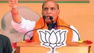 India News | '26 Public Meetings, 3 Road Shows, 12 States': Whirlwind Campaign of Rajnath Singh in Phase 1 LS Polls