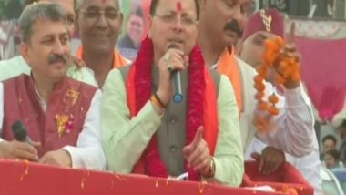 India News | Uttarakhand Will Contribute in Fulfilling '400 Paar': CM Pushkar Dhami