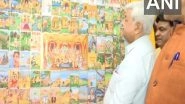 India News | VHP President Unveils Painting Combining 108 Depictions of Ramcharitmanas
