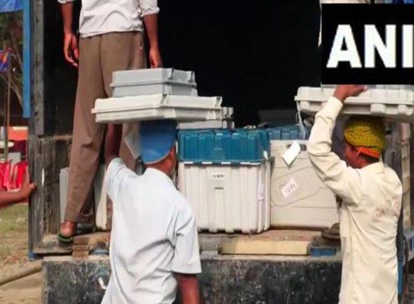 India News | Manipur: Poll Preparations Underway in Imphal West Ahead of First Phase of Lok Sabha Elections