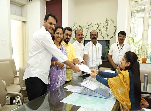 India News | Lok Sabha Polls: Supriya Sule Files Nomination from Baramati Seat
