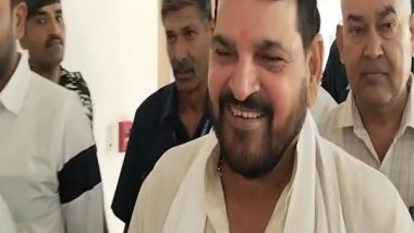 India News | Brij Bhushan Sharan Singh Case: Court Reserves Order on Plea of Brij Bhushan Seeking Further Investigation and Placing of CDR of Coach