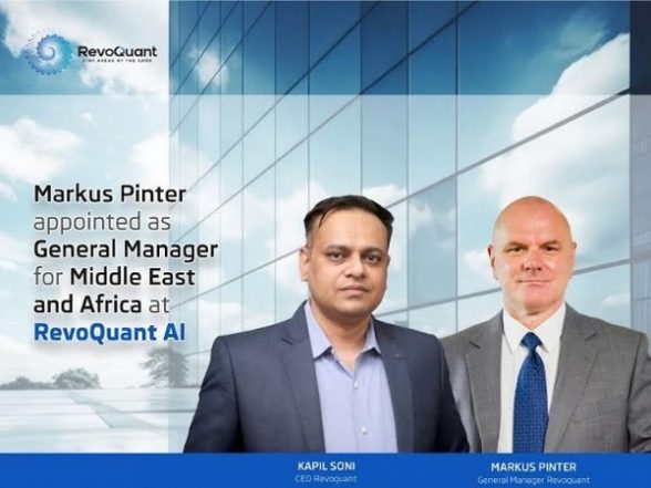 Business News | Markus Pinter Joins RevoQuant AI as General Manager for Middle East and Africa - Vimarsana News