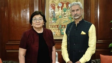 World News | EAM Jaishankar Meets UN Assistance Mission Chief, Discusses Current Situation in Afghanistan