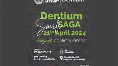 Business News | Dentium to Host the World's Largest Dental Seminar in Delhi  on 21st April 2024