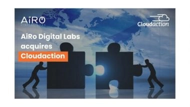 Business News | Chicago Based AiRo Digital Labs Acquires Cloudaction to Create Top 10 Fastest Growing AI & Cloud Consulting Firm in the US