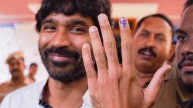 Dhanush Casts His Vote in Chennai Lok Sabha Polls 2024 (Watch Video)