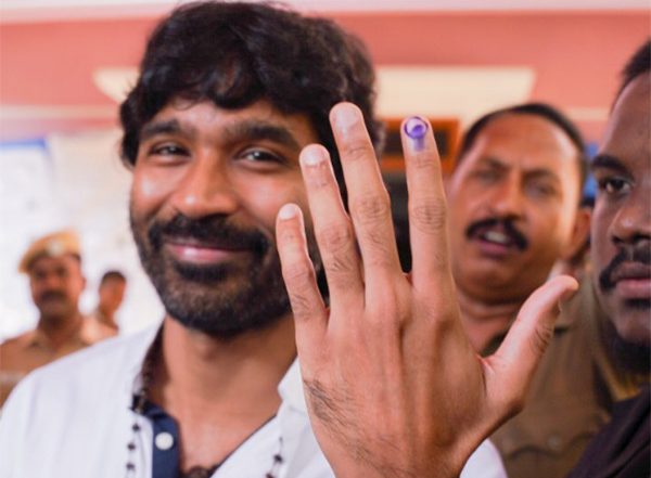 Dhanush Casts His Vote in Chennai Lok Sabha Polls 2024 (Watch Video)