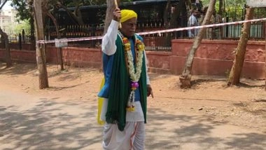 India News | Karnataka Independent Candidate's Unique Campaign Style Garners Attention in Elections