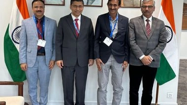 World News | India's UN Envoy Arindam Bagchi Meets IMD Delegation; Discusses Areas of Collaboration with World Meteorological Organisation